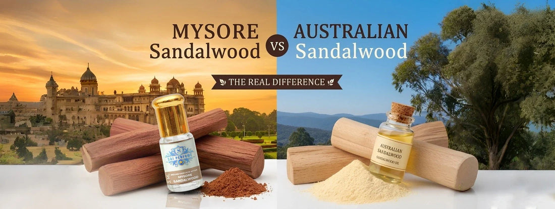 Mysore vs Australian Sandalwood: The Real Difference