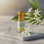 Pure Kewra Attar perfume bottle by Sai Perfume, featuring authentic Indian Pandanus floral extract on a pure sandalwood base.